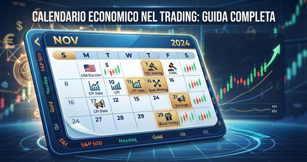 Calendario economico immagine