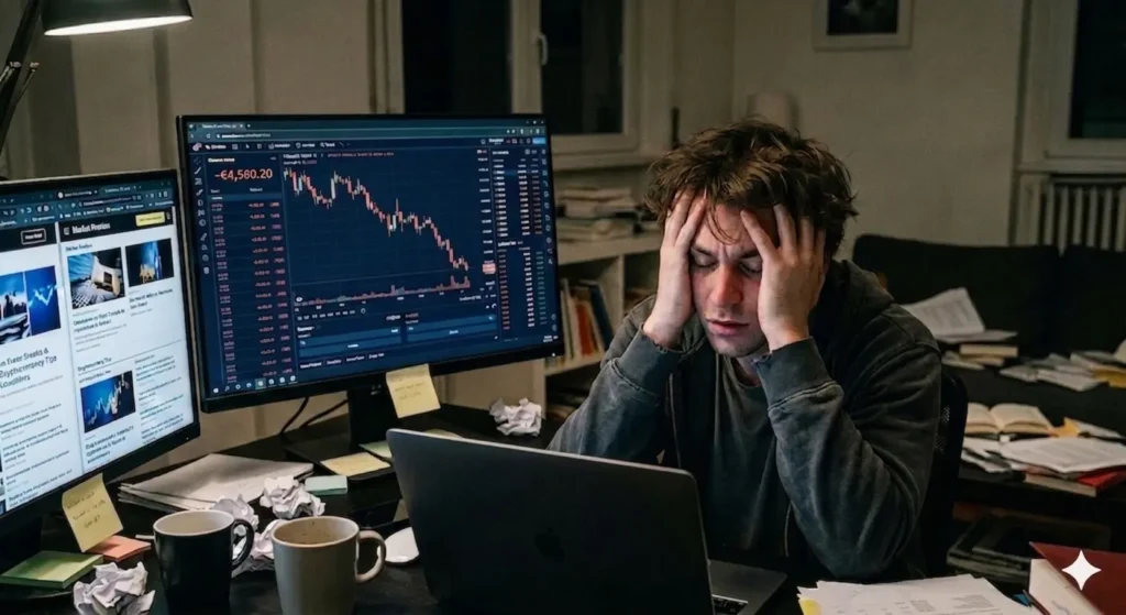 Errori comuni dei trader: nessun metodo, rischio non gestito